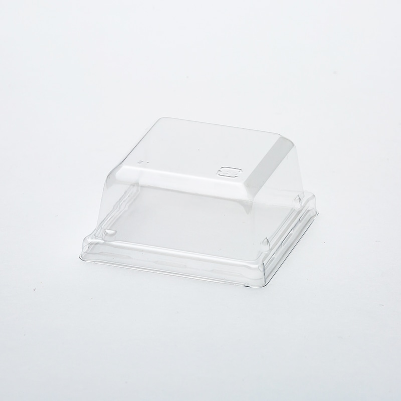 製菓資材 デザートカップ 63角 共用蓋 100個/袋