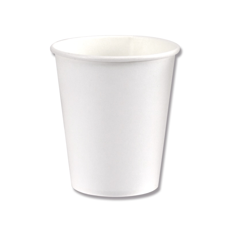 HEIKO S.T.紙コップ(ペーパーカップ) エコノミータイプ 5オンス 口径66mm ホワイト 100個/束