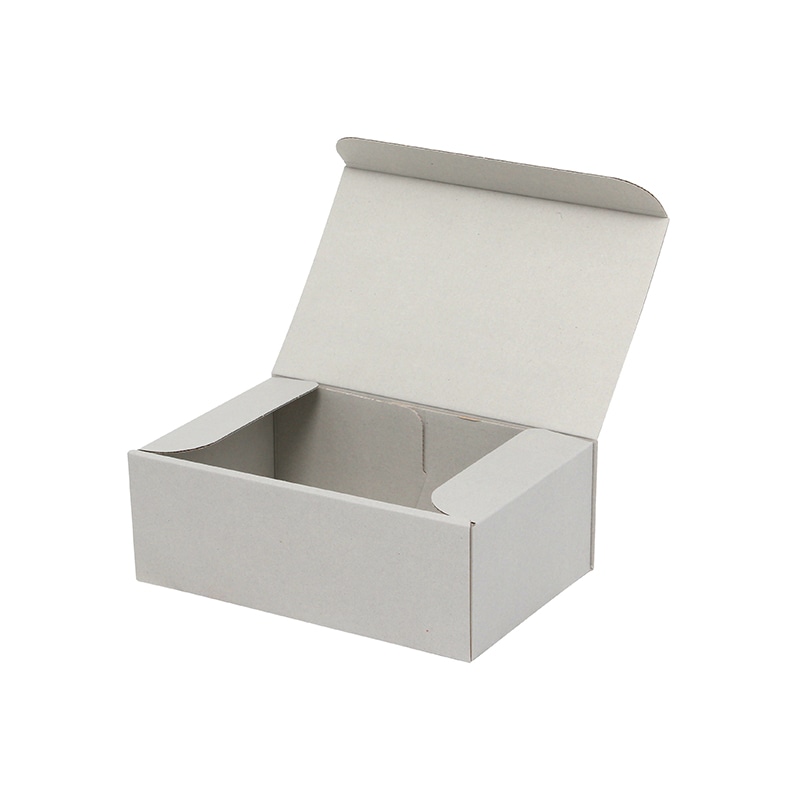 HEIKO 箱 ナチュラルグレーBOX 225×140×80 10枚/袋