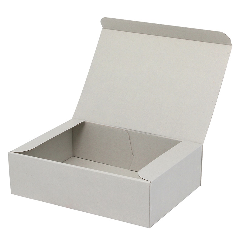 HEIKO 箱 ナチュラルグレーBOX 320×220×90 10枚/袋