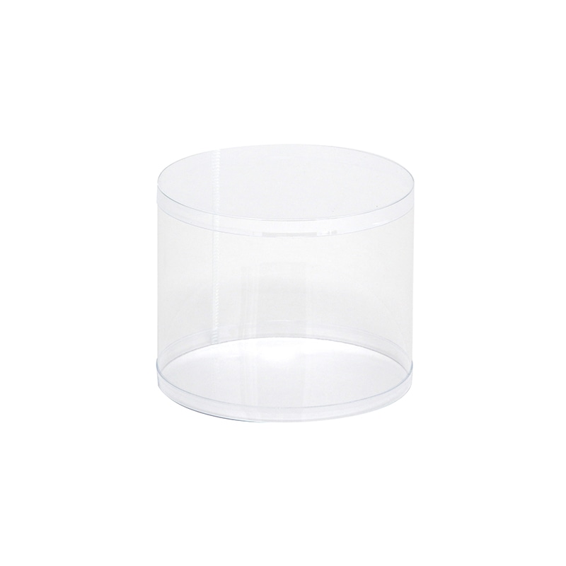 HEIKO 箱 クリスタルBOX 円柱 98×80 1個(ご注文単位10個)