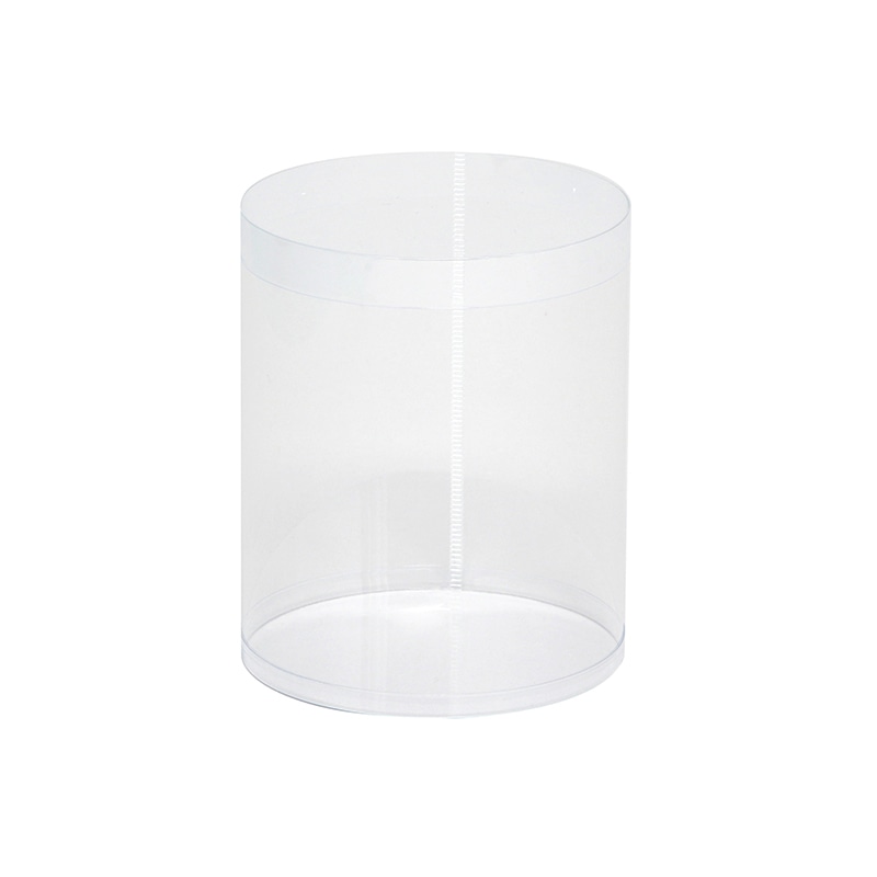 HEIKO 箱 クリスタルBOX 円柱 98×120 1個(ご注文単位8個)