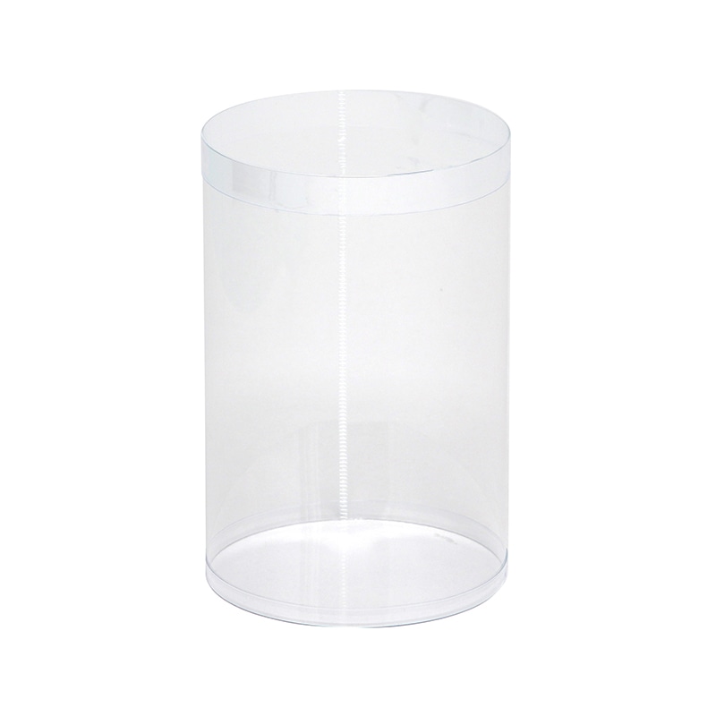 HEIKO 箱 クリスタルBOX 円柱 98×150 1個(ご注文単位6個)