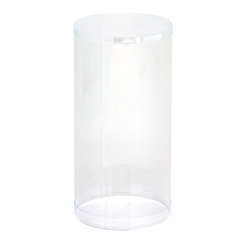 HEIKO 箱 クリスタルBOX 円柱 98×200 1個(ご注文単位4個)
