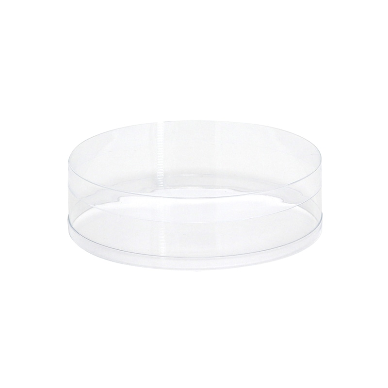 HEIKO 箱 クリスタルBOX 円柱 120×35 1個(ご注文単位10個)