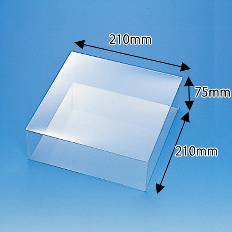 HEIKO 箱 クリスタルボックス スタンダードタイプ 特殊用途シリーズ リースM 1個(ご注文単位5個)