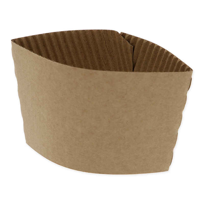 HEIKO ペーパーカップスリーブ 12オンス用 クラフト 100枚/束