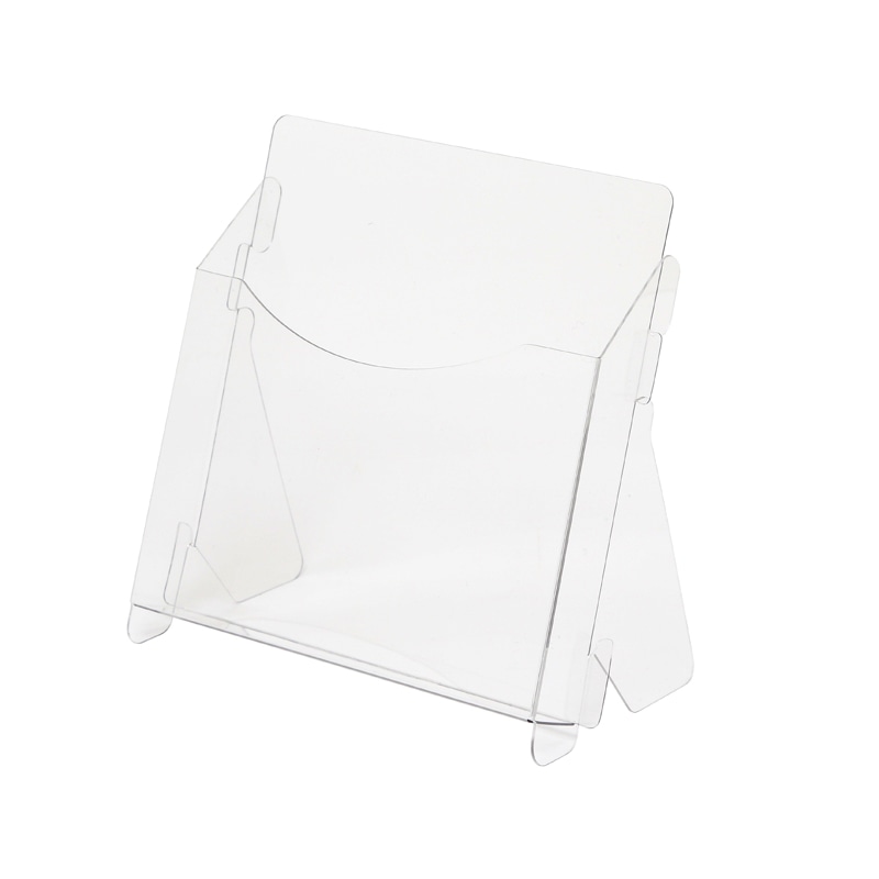 HEIKO PET製 組み立てパンフレットスタンド CDサイズ  1袋(5枚)