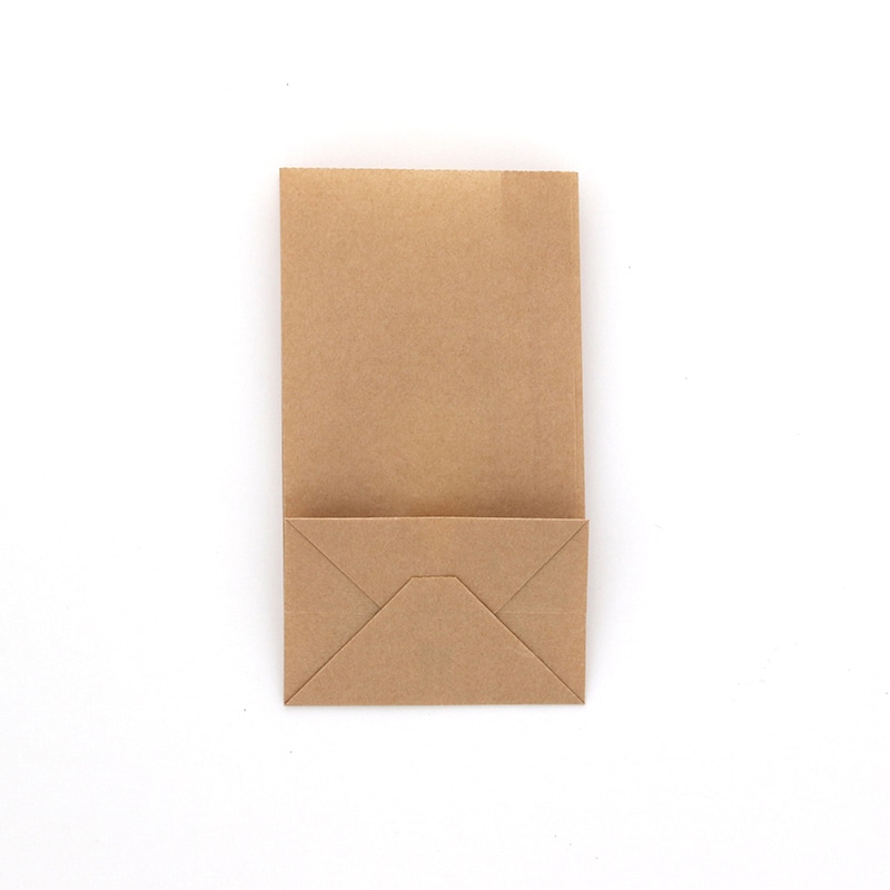 HEIKO NF(ノンフッ素)窓付耐油角底袋 9-6 未晒無地 100枚/袋