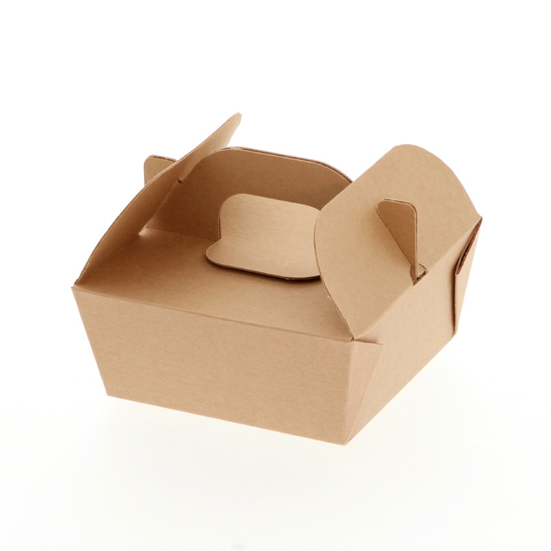 HEIKO 食品箱 NF(ノンフッ素)ネオクラフト キャリーフードボックス S 20枚/袋