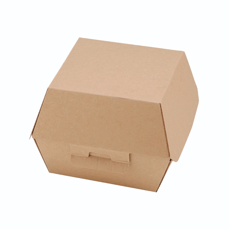 HEIKO 食品箱 NF(ノンフッ素)ネオクラフト バーガーボックス S 20枚/袋