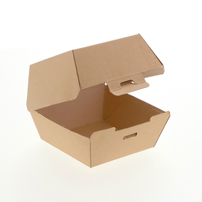 HEIKO 食品箱 NF(ノンフッ素)ネオクラフト バーガーボックス S 20枚/袋