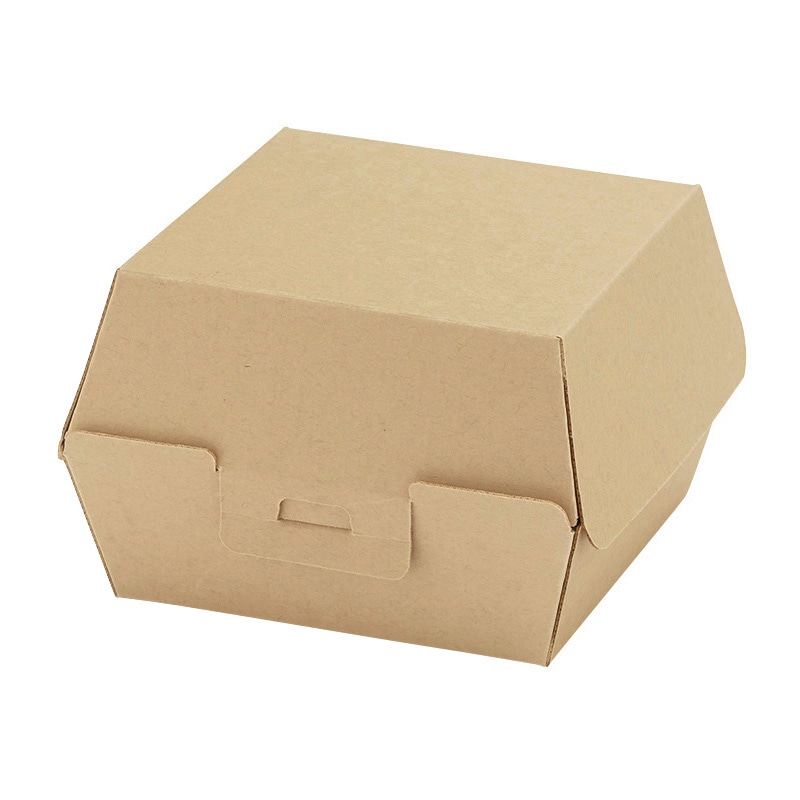 HEIKO 食品箱 NF(ノンフッ素)ネオクラフト バーガーボックス L 20枚/袋