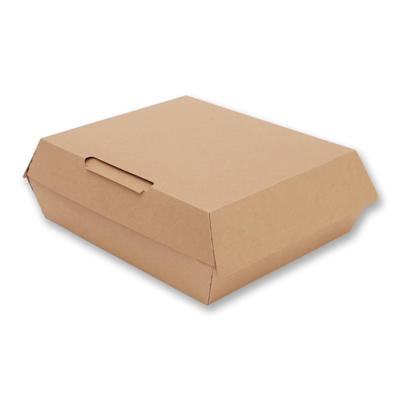 HEIKO 食品箱 NF(ノンフッ素)ネオクラフト ランチボックス L 10枚/袋