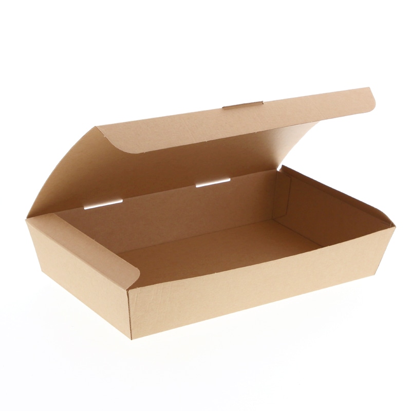 HEIKO 食品箱 NF(ノンフッ素)ネオクラフト スナックボックス L 20枚/袋