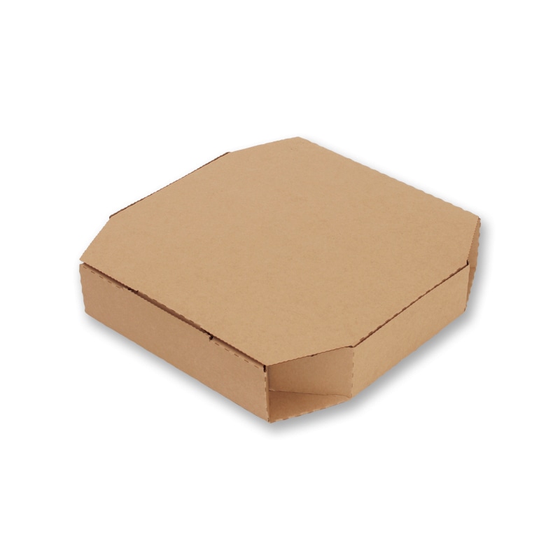 HEIKO 食品箱 NF(ノンフッ素)ネオクラフト ピザボックス 8インチ用 10枚/袋