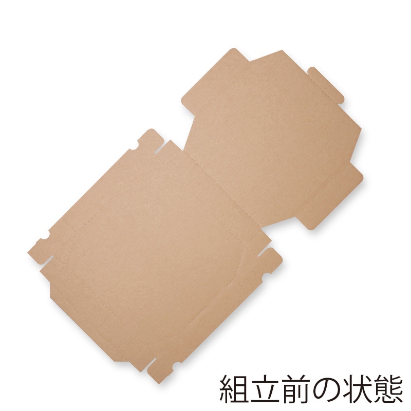 HEIKO 食品箱 NF(ノンフッ素)ネオクラフト ピザボックス 10インチ用 10枚/袋