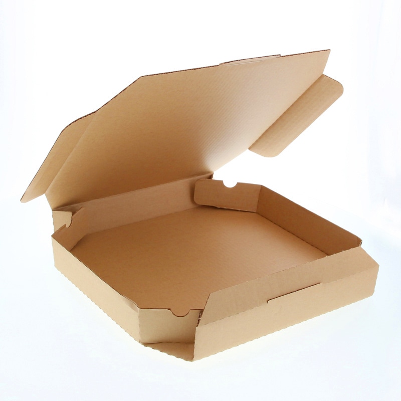 HEIKO 食品箱 NF(ノンフッ素)ネオクラフト ピザボックス 12インチ用 10枚/袋