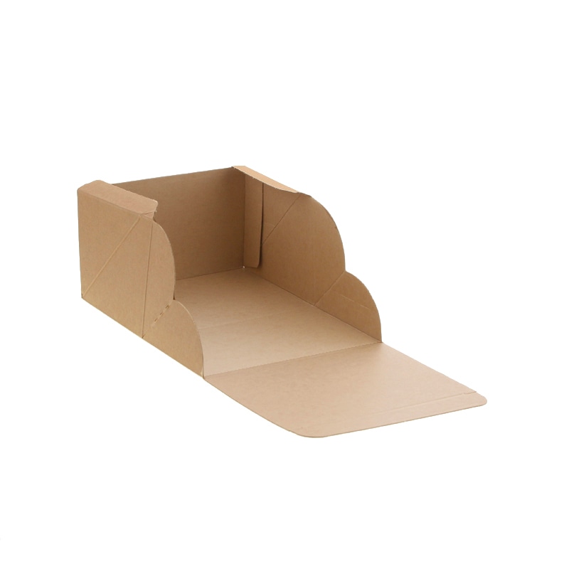 HEIKO 食品箱 ネオクラフト ケーキボックス 10.5×15 ケーキ2~3個用 20枚/袋