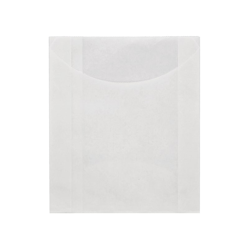 HEIKO NF(ノンフッ素)耐油ポテト袋 L 白無地 100枚/袋