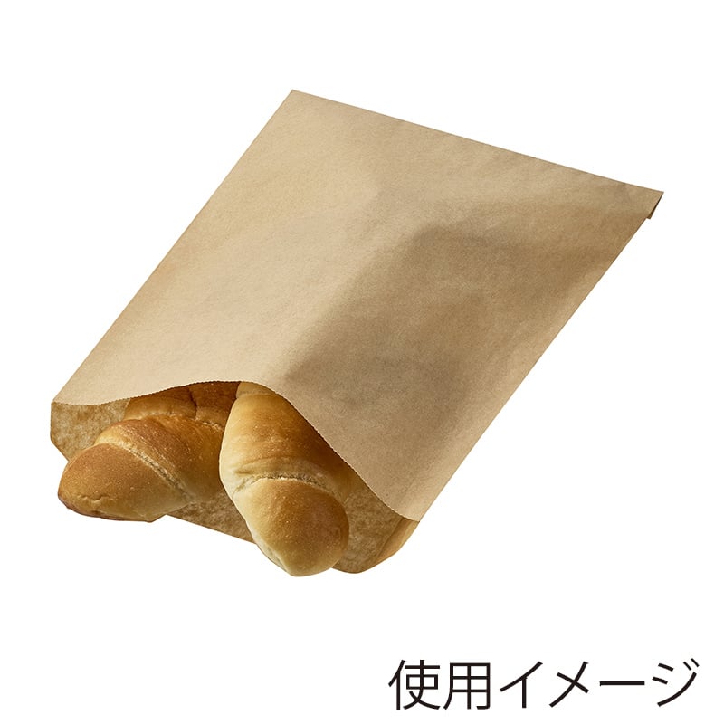 HEIKO NF(ノンフッ素)耐油平袋 20-27.5 未晒無地 100枚/袋