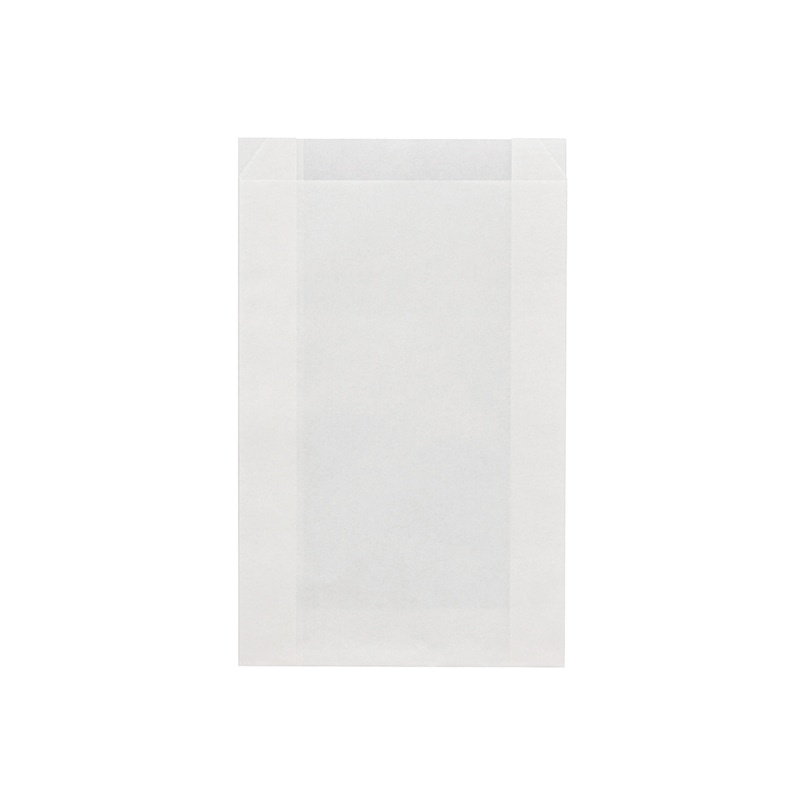 HEIKO NF(ノンフッ素)耐油ガゼットパック 11.5-17 白無地 100枚/袋