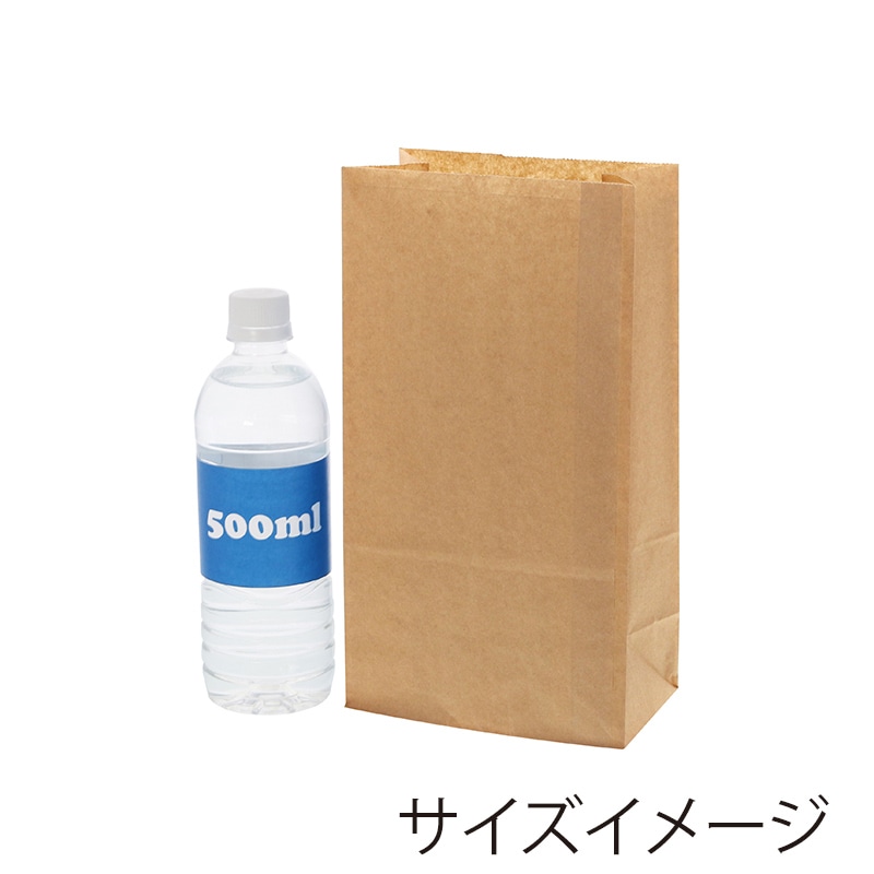 HEIKO NF(ノンフッ素)耐油角底袋 15-28 未晒無地 100枚/袋