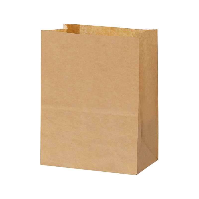 HEIKO NF(ノンフッ素)耐油角底袋 16-20.5 未晒無地 100枚/袋