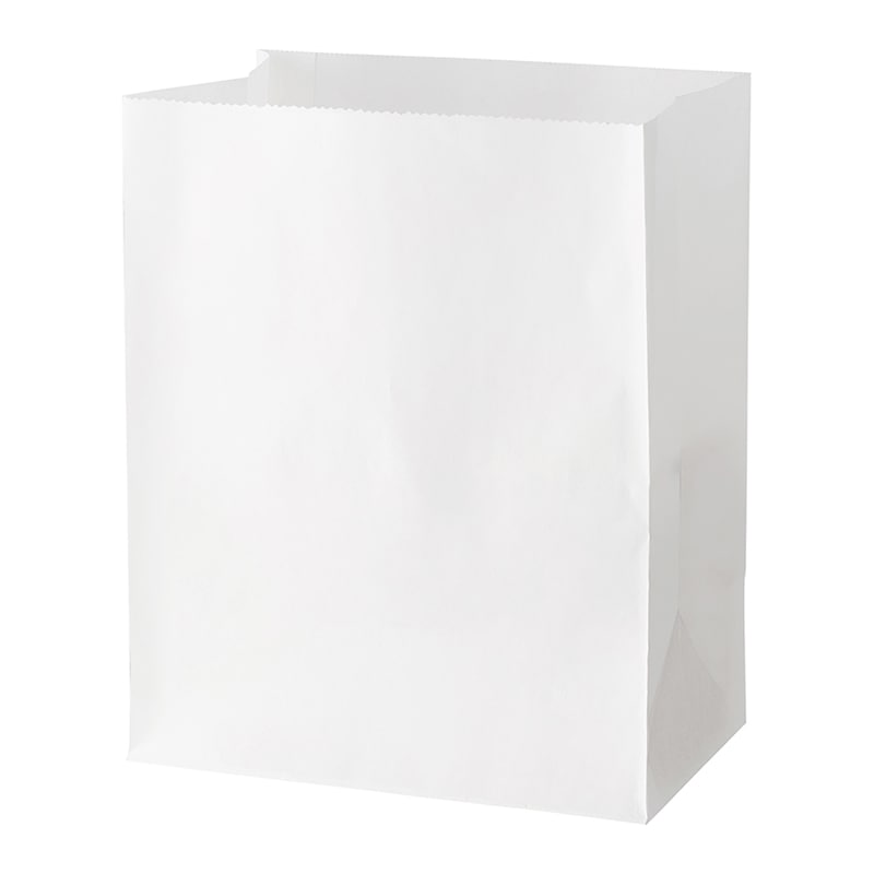 HEIKO NF(ノンフッ素)耐油角底袋 21-26 白無地 100枚/袋