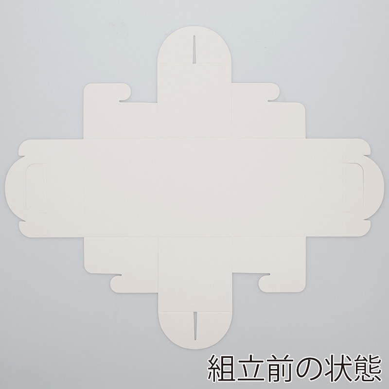 HEIKO アーチハンドキャリーケーキ箱 9×12 ケーキ1個用 ホワイト 50枚/袋