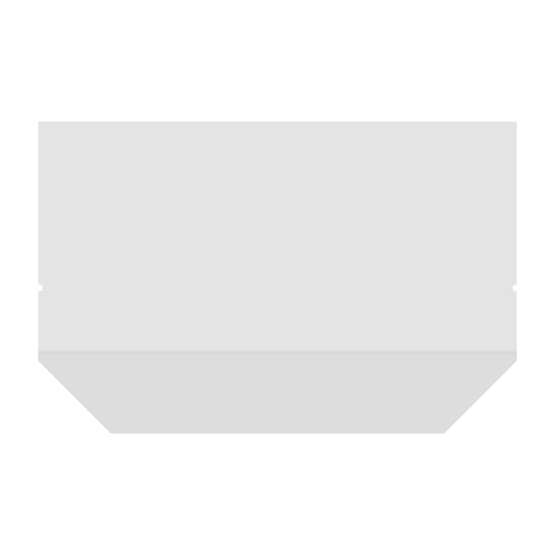 HEIKO 惣菜袋 OPベーカリー袋 亀底 KZ23-15 ノッチ付 無地 100枚/袋