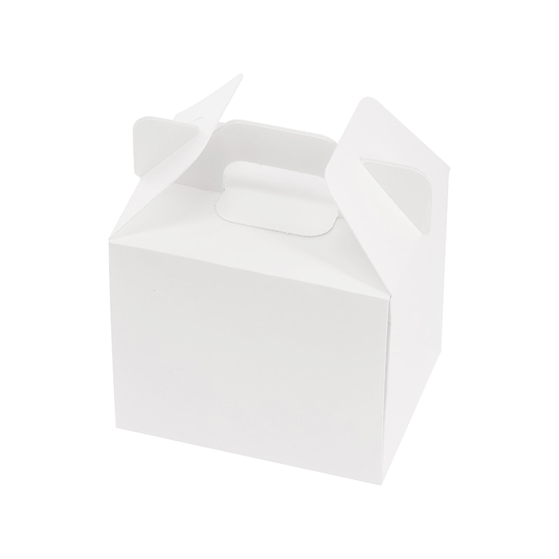 HEIKO 箱 スリムエコキャリーケーキ箱 9×12 ケーキ1個用 ホワイト 50枚/包