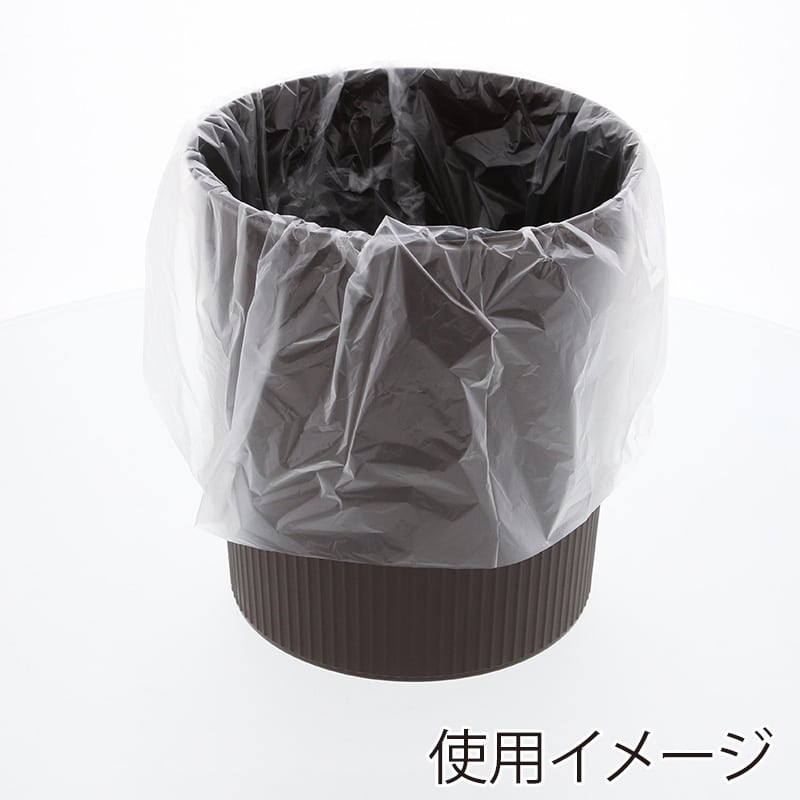 HEIKO 再生原料室内用ポリ袋 15L 半透明 100枚/袋