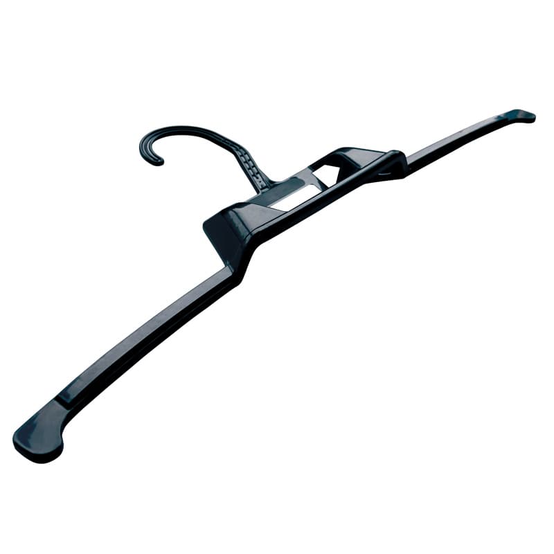 sanwa プラスチック クリーニング用ハンガー 460本ケース入り NO.6 1本(ご注文単位460本)【直送品】