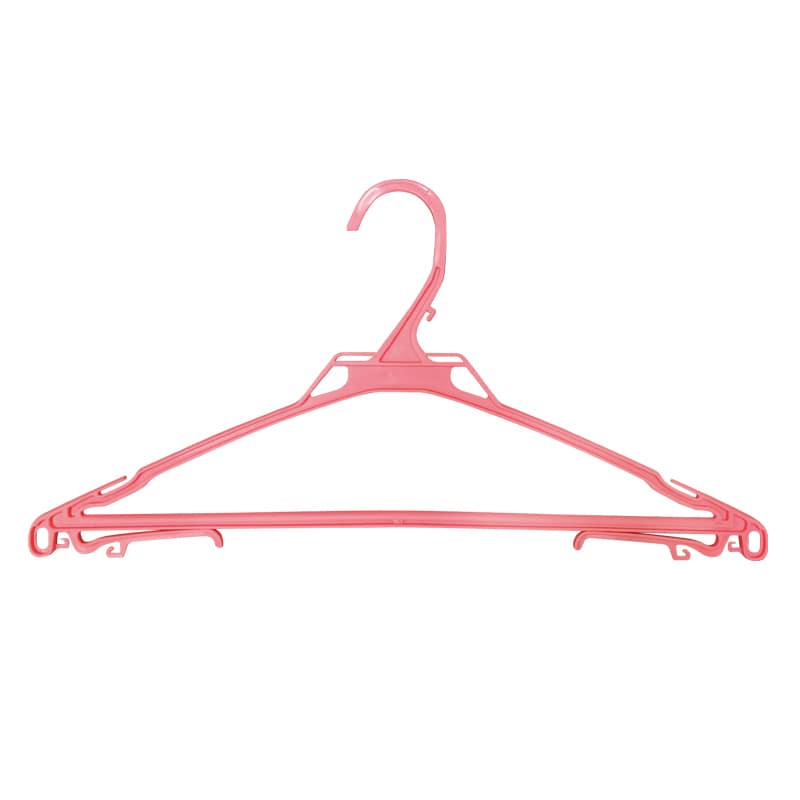 sanwa プラスチック　クリーニング用ハンガー 370本ケース入り NO．8