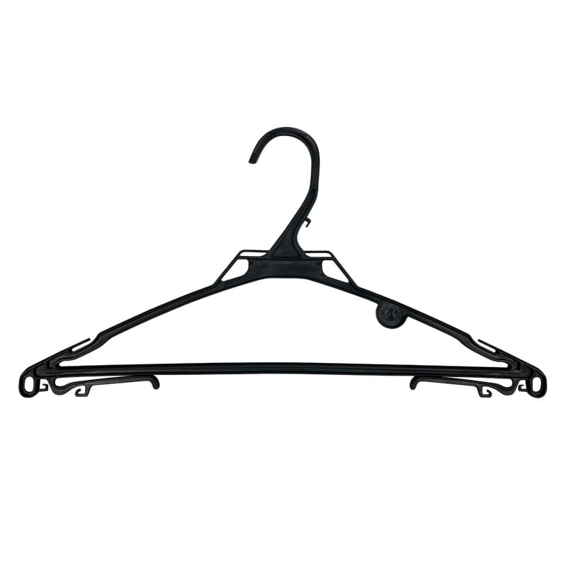 sanwa プラスチック　クリーニング用ハンガー 370本ケース入り NO．8