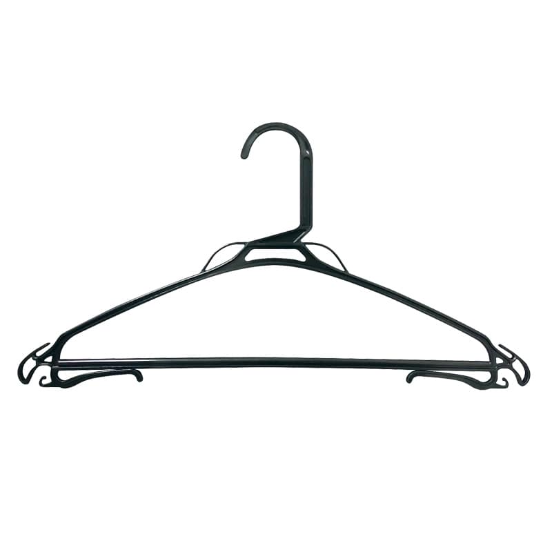 sanwa プラスチック　クリーニング用ハンガー 380本ケース入り NO.18 1本 （ご注文単位380本）【直送品】