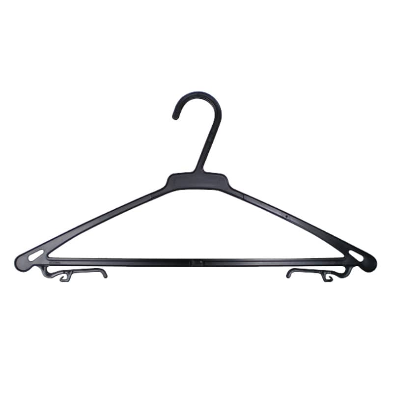 sanwa プラスチック　クリーニング用ハンガー 460本ケース入り NO.25 1本（ご注文単位460本）【直送品】