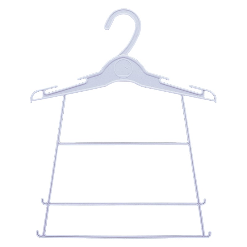sanwa プラスチック　子供服ハンガー 250本ケース入り J-300 1本（ご注文単位250本）【直送品】
