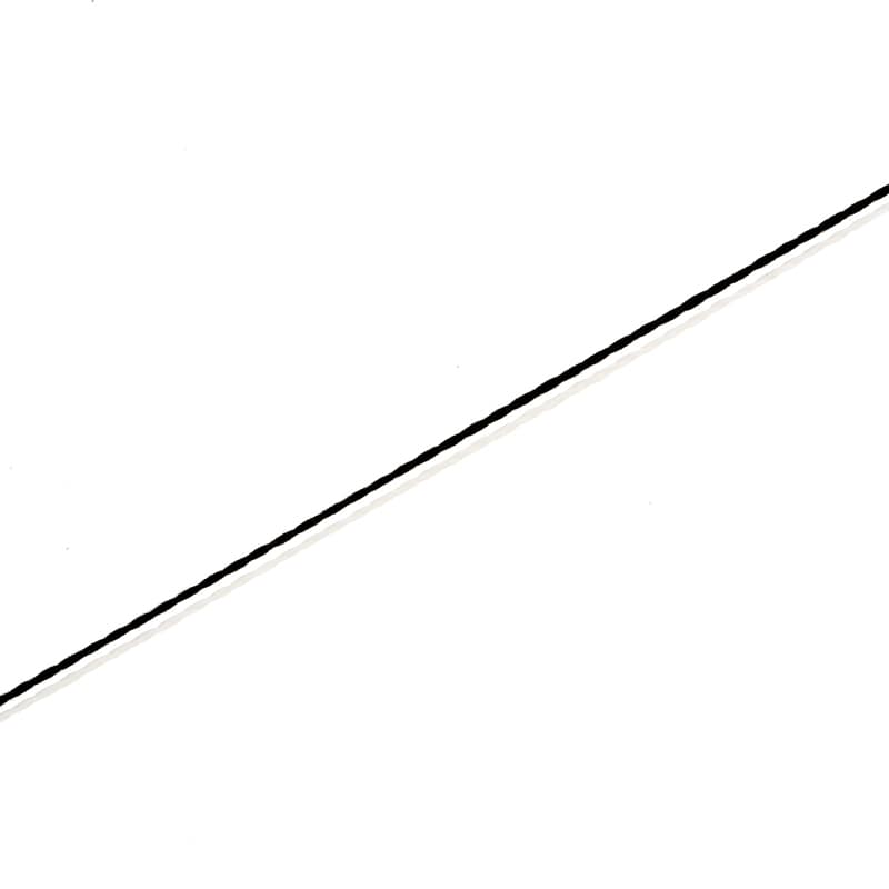 HEIKO 紐 贈答用紐 シルケット 約2mm×150m 黒白 1巻