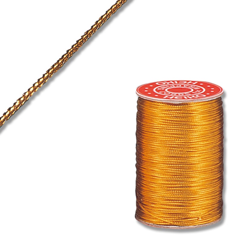 HEIKO 紐 贈答用紐 金唐打 約1.2mm×100m 金 1巻