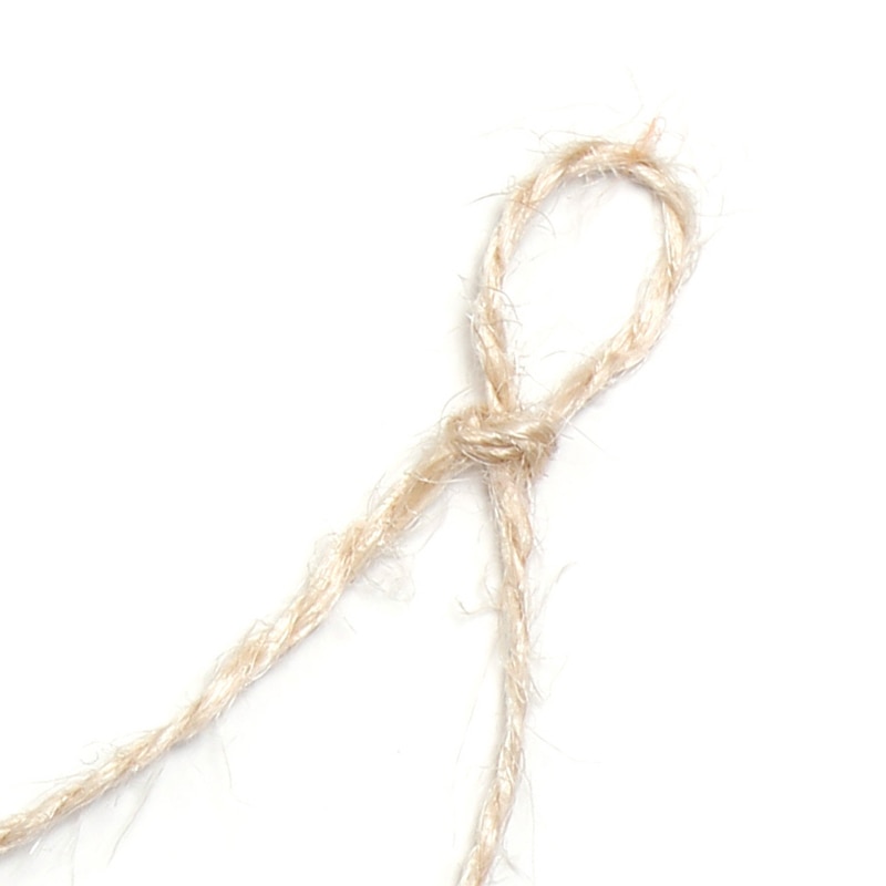HEIKO 紐 カラー麻紐 ナチュラル 1巻