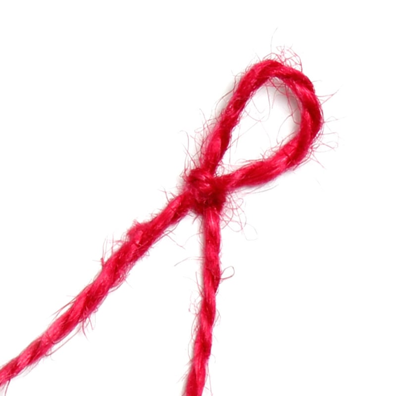 HEIKO 紐 カラー麻紐 ベリーピンク #08 1巻