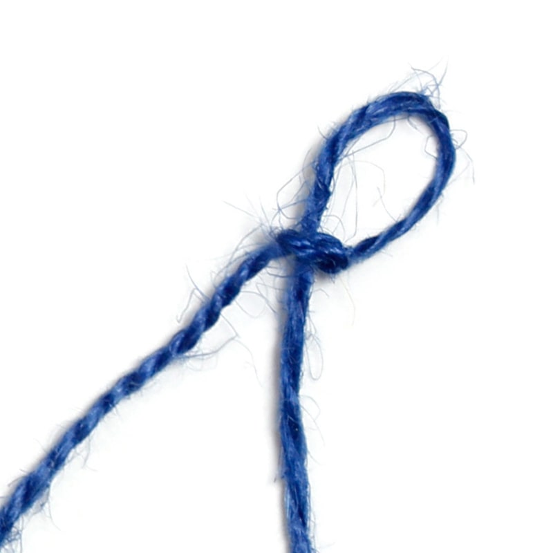 HEIKO 紐 カラー麻紐 ブルー #32 1巻