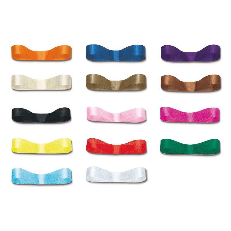 HEIKO コハクリボン 12mm幅×30m巻 N赤 10巻/袋