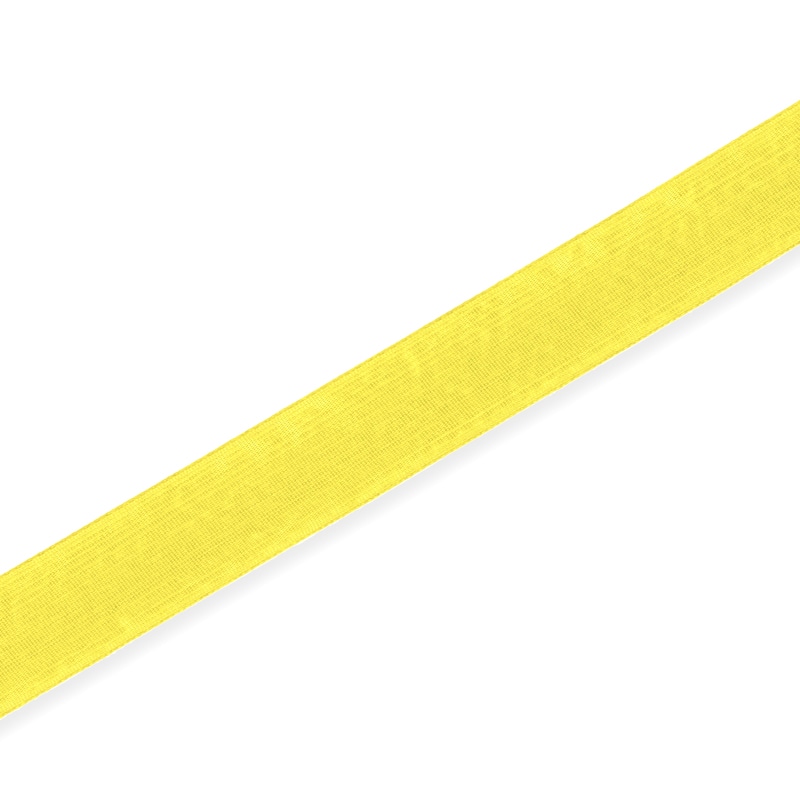 HEIKO コハクリボン 24mm幅×30m巻 黄色 10巻/袋