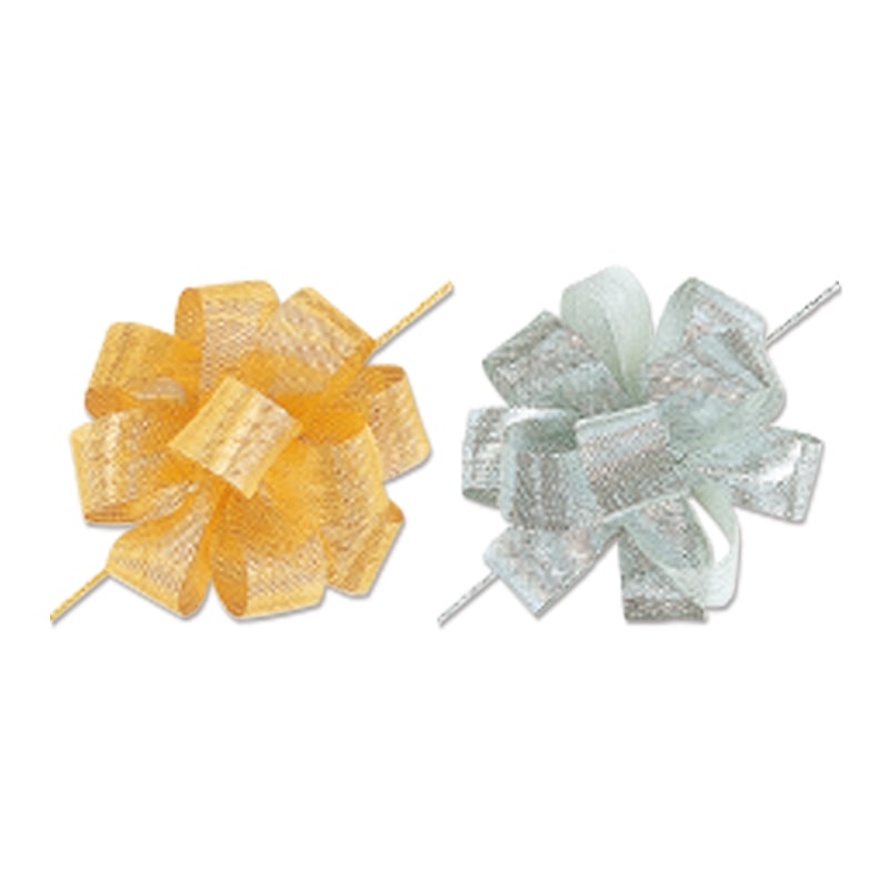 HEIKO ワンタッチメタルリボン 12mm幅×20m巻 ゴールド 1巻