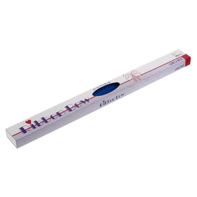 川崎リボン工業 リボンボウ 22mm幅×57cm ロイヤル 1箱(50個入)