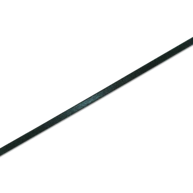 HEIKO シングルサテンリボン 6mm幅×20m 濃グリーン 1巻