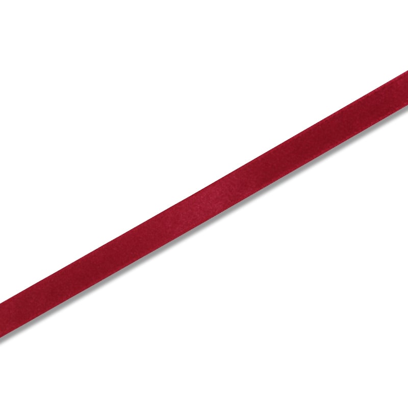 HEIKO シングルサテンリボン 12mm幅×20m 濃赤 1巻